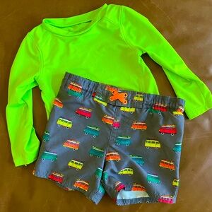 Cat & Jack 2T Boy Swim Set